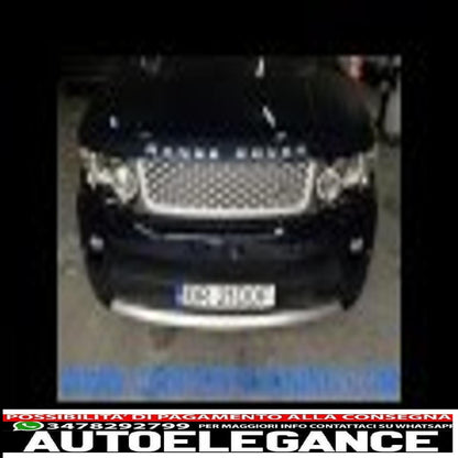 paraurti anteriore con fendinebbia proiettori adatto per land rover sport l320 facelift (2009-2013) design autobiografia