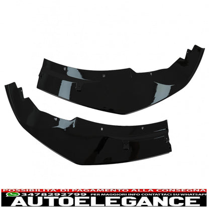 Front Bumper Spoiler Fit For BMW 1 Series F20 F21 (2011-2014) 2 Series F22 F23 (2014 onwards) M Sport M-Performance Design