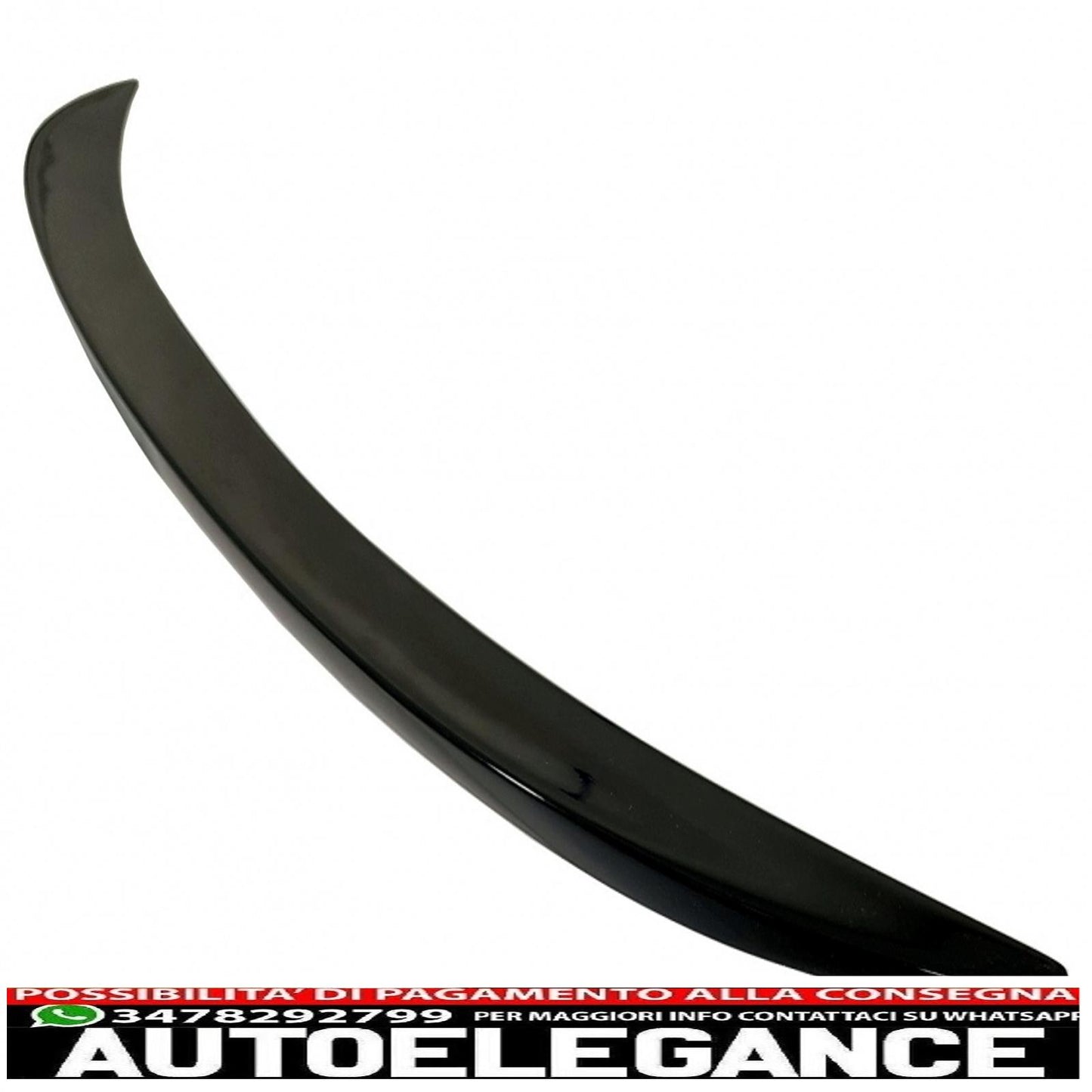 Trunk Spoiler Suitable for BMW 5 Series F10 (2010-2017) M Design Piano Black