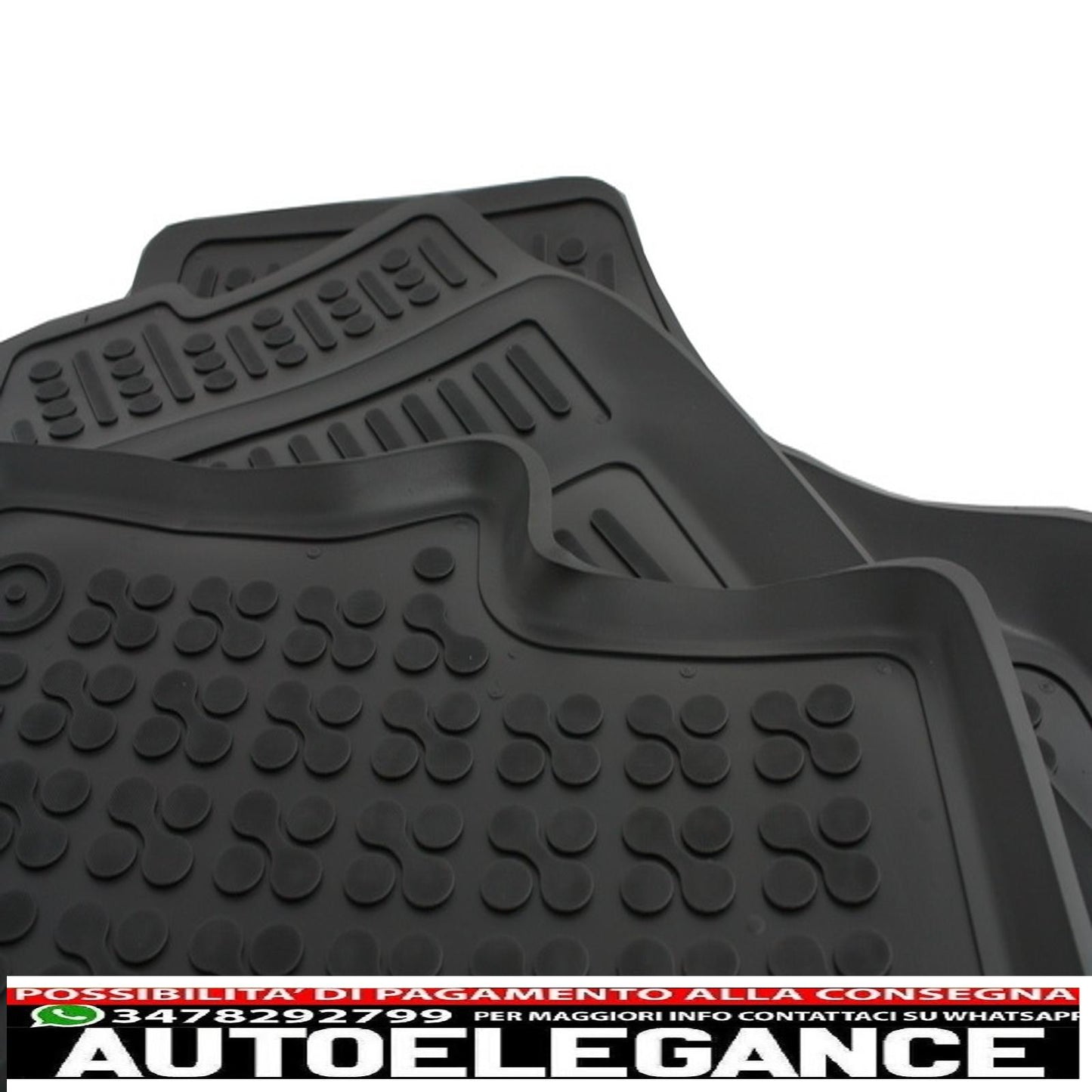 Black mat suitable for opel meriva a 2003-2010