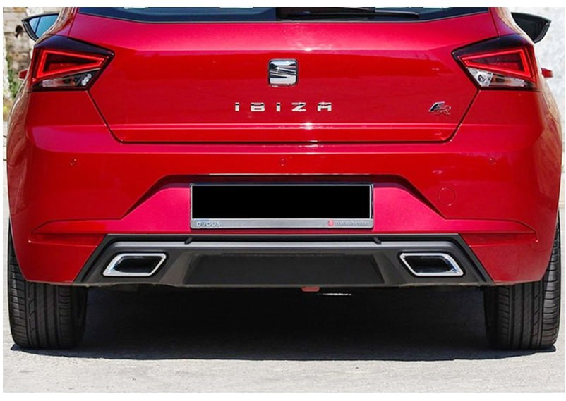 DIFFUSER SUITABLE FOR SEAT IBIZA 5 KJ 2017-2021 LOOK FR DESIGN MATT BLACK 