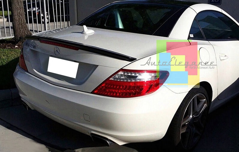 SPOILER BAGAGLIAIO ADATTO PER MERCEDES SLK R172 2011-2020 GREZZO LOOK SPORTIVO