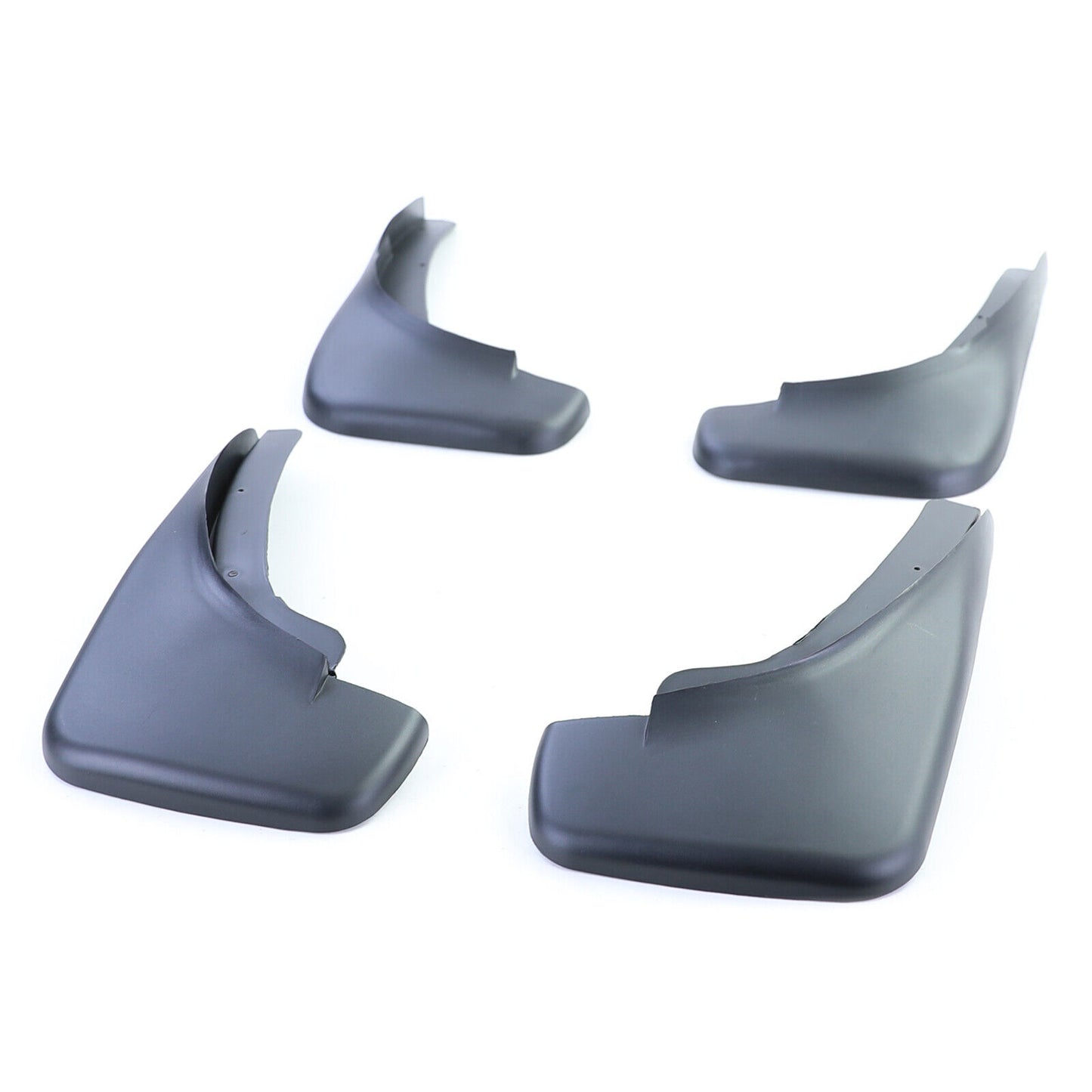 Front and rear mud flaps set black for VW Golf 5 Saloon Variant 03-09