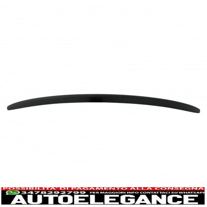 Boot Spoiler Suitable for Mercedes C-Class Coupe C205 (2014-up) Matt Black 