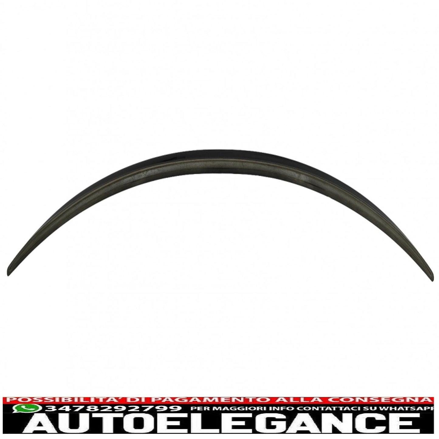 Boot Spoiler Suitable For Mercedes E Class C238 Coupe (2016-up) Piano Black 