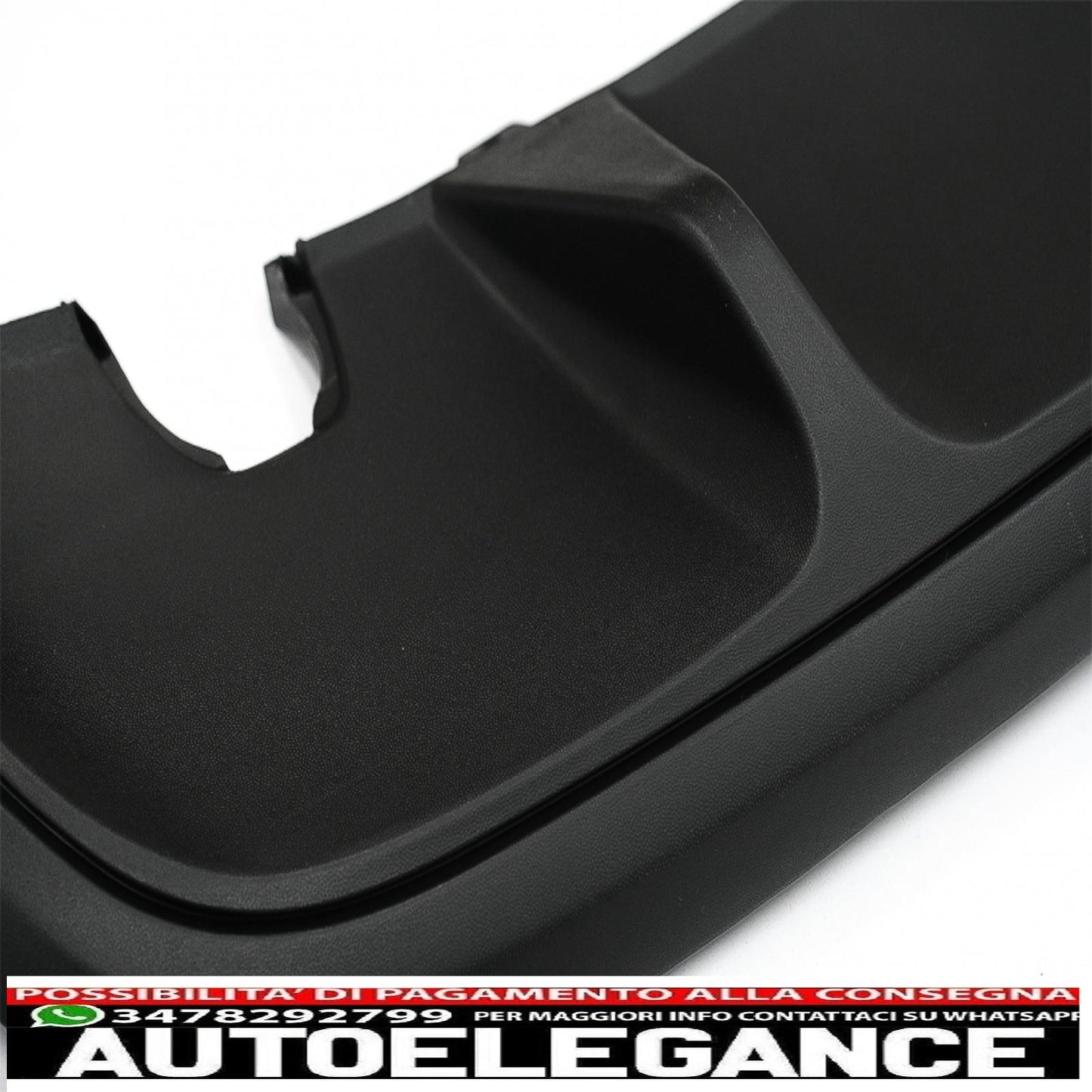 Diffusore aria paraurti posteriore adatto per vw jetta mk6 vi (2011-2014) gli design