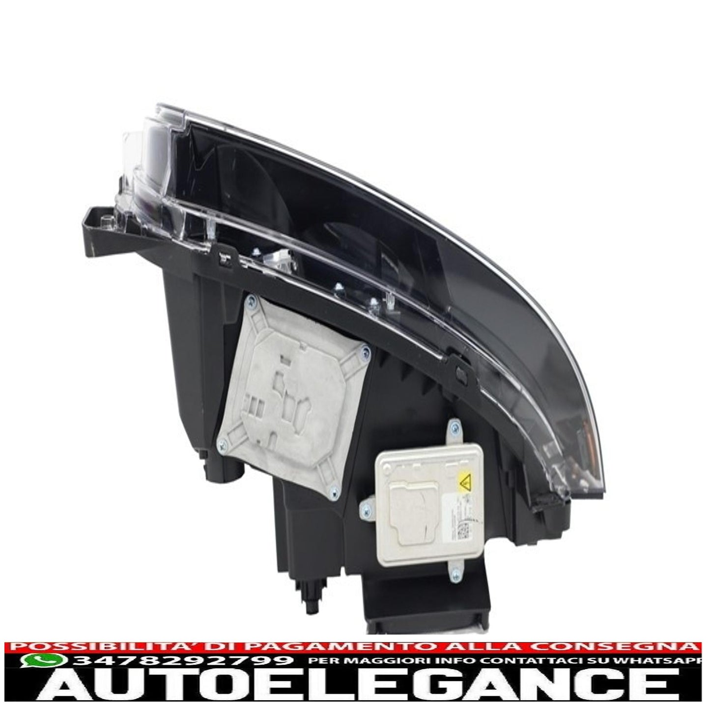 Headlights with support brackets and central grille suitable for land rover vogue l322 (2002-2009) facelift design