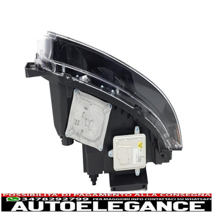 Headlights with support brackets and central grille suitable for land rover vogue l322 (2002-2009) facelift design