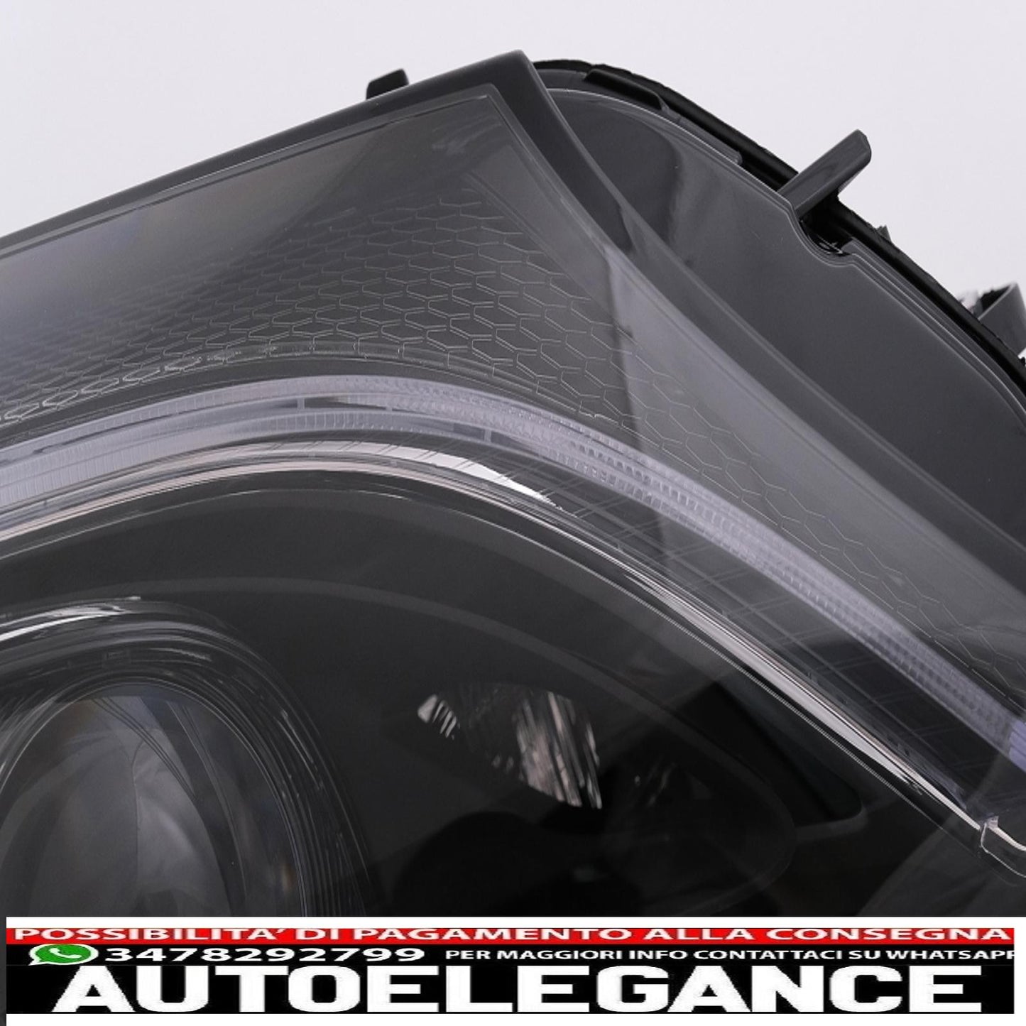 complete multibeam led headlights suitable for mercedes c class w205 s205 (2014-2018) left hand drive 