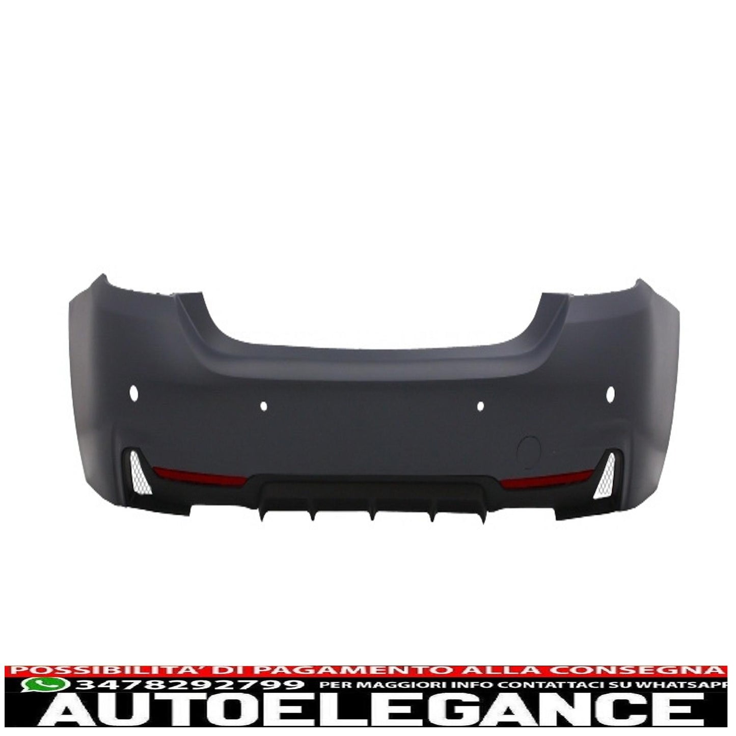 complete body kit suitable for bmw 4 series f36 gran coupe (2014-up) m-performance design with acs-look exhaust tips 