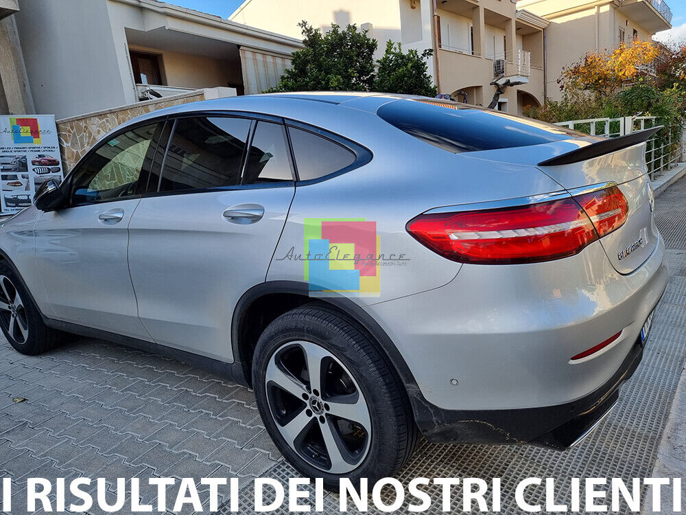 REAR HOOD SPOILER FOR MERCEDES GLC COUPE C253 ABS AMG LOOK 
