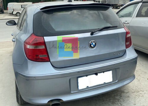 BMW SERIE 1 E87 E81 04-11 SPOILER POSTERIORE TETTO AGGIUNTIVA ALA NERO LUCIDO AUTOELEGANCERICAMBI