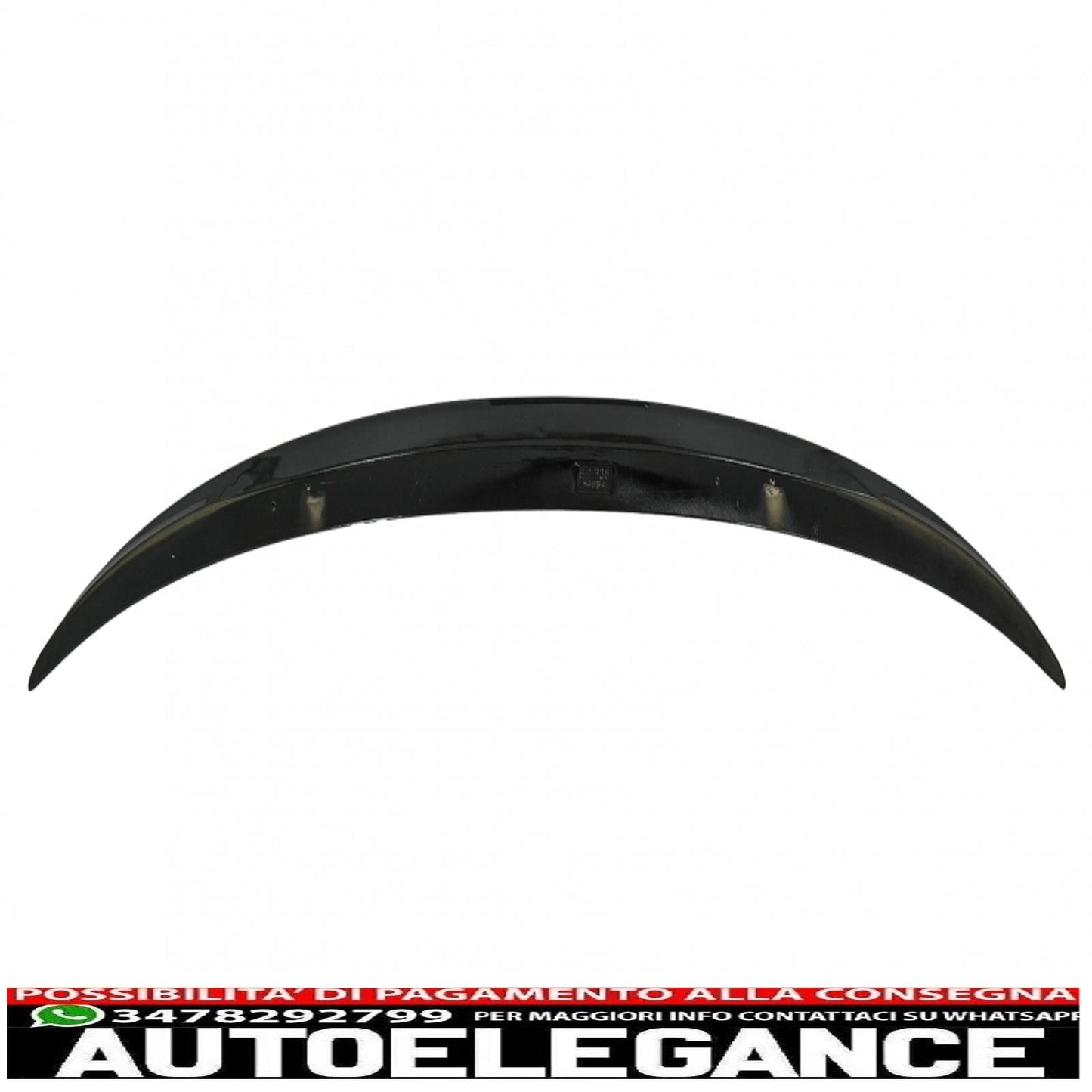 Trunk Spoiler Suitable for BMW X6 F16 (2015-up) Sporty Design Piano Black 