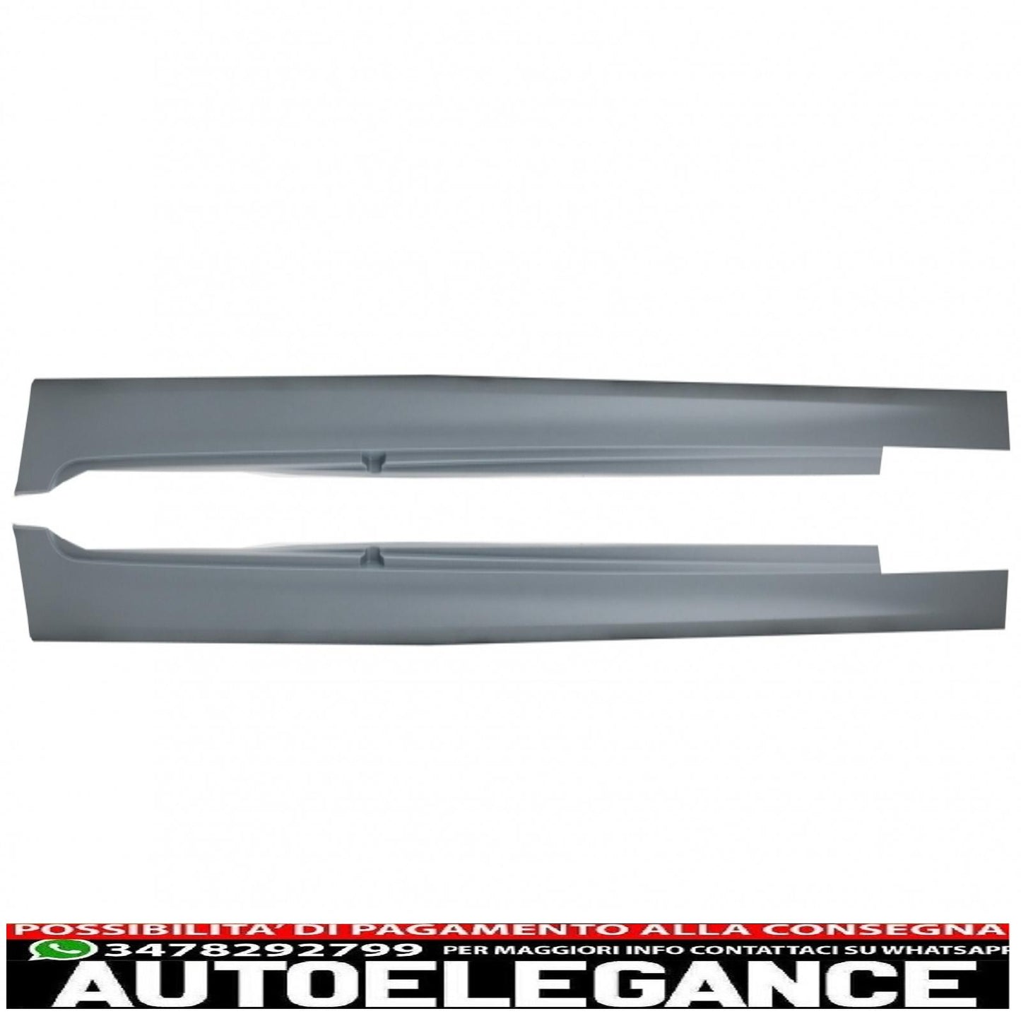 paraurti anteriore con minigonne laterali adatto per bmw f10 f11 serie 5 (2011-2014) design m-technik senza fendinebbia