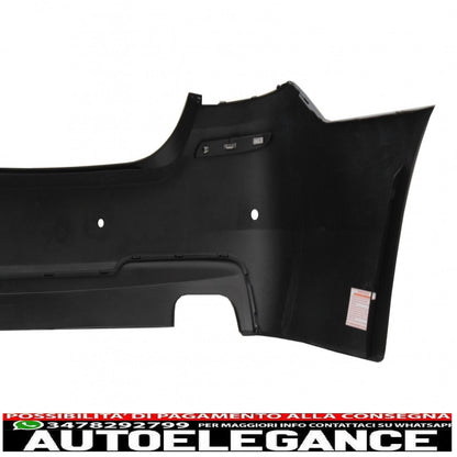 paraurti posteriore e minigonne laterali con diffusore e terminali di scarico cromati adatti per BMW Serie 5 F10 (2011-2017) design M-Performance