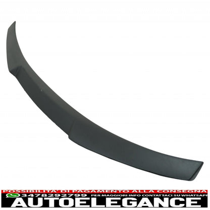 trunk spoiler suitable for bmw 4 series coupe f32 (2013-up) m4 csl design matt black