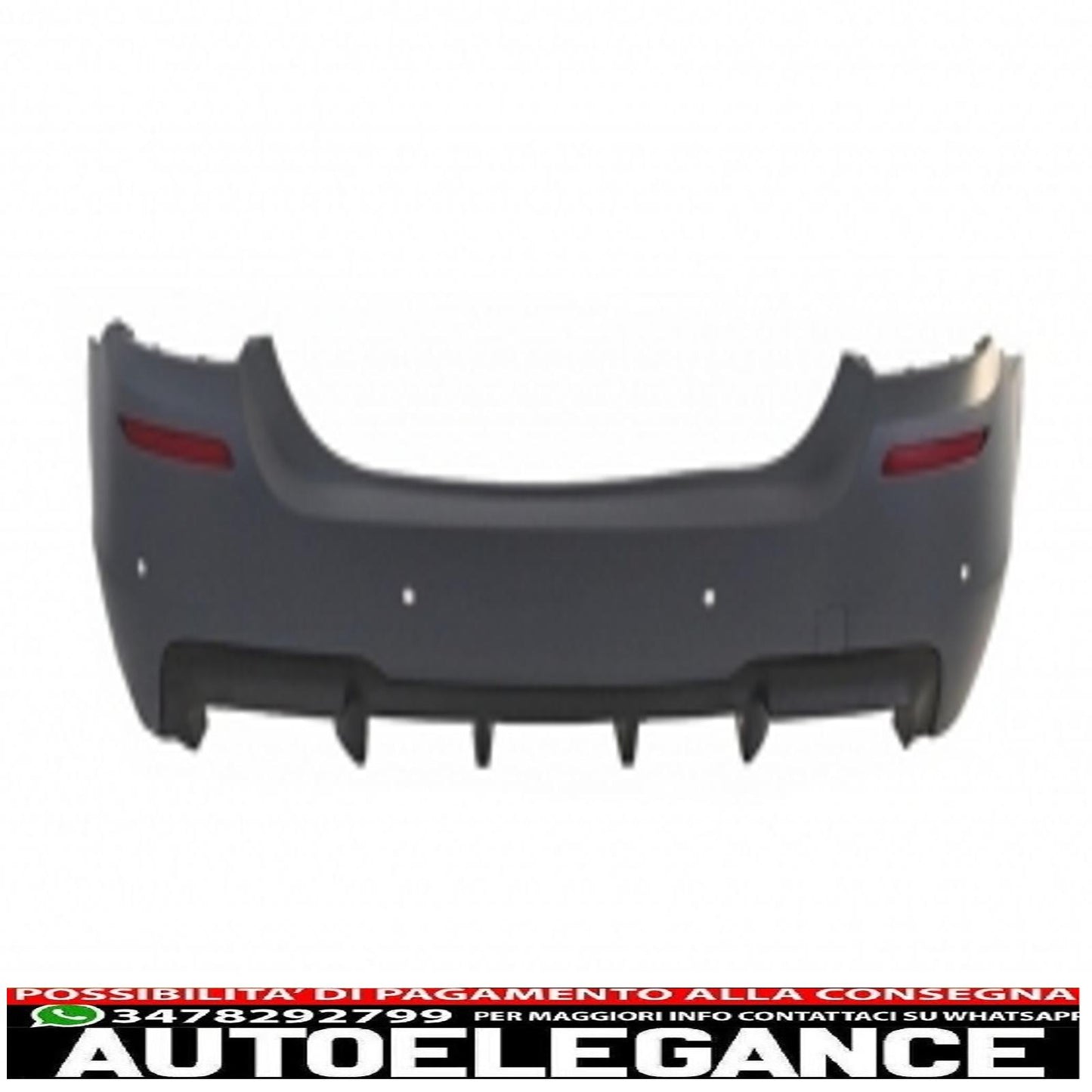 complete body kit suitable for BMW F10 5 series (2011 onwards) m-performance design with m-power exhaust tips