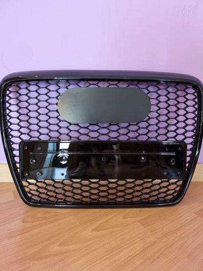 AUDI A6 4F 2004-2011 BLACK GRILLE RS6 0436