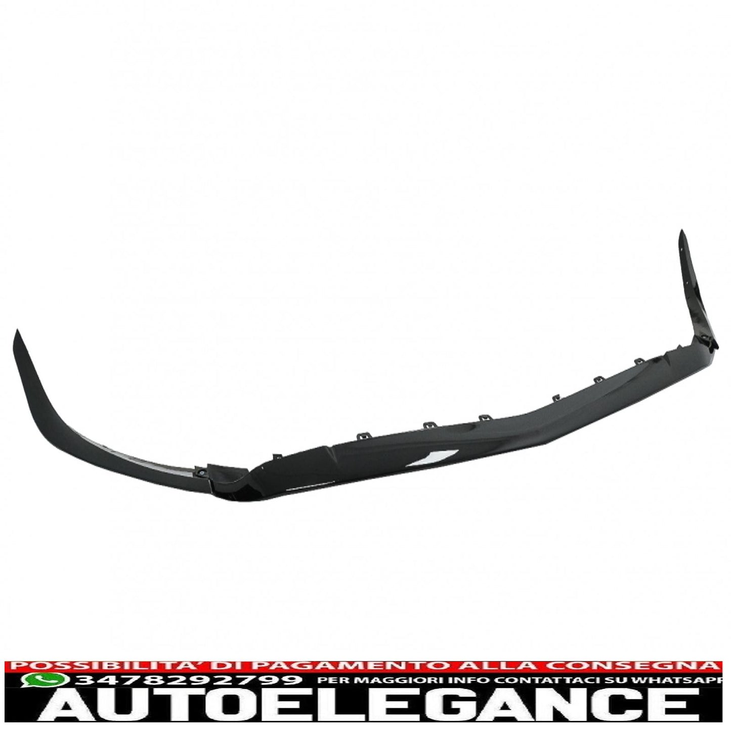 Front bumper lip extension fit for mercedes a class a45 w177 v177 (2018-up) a45s piano black design