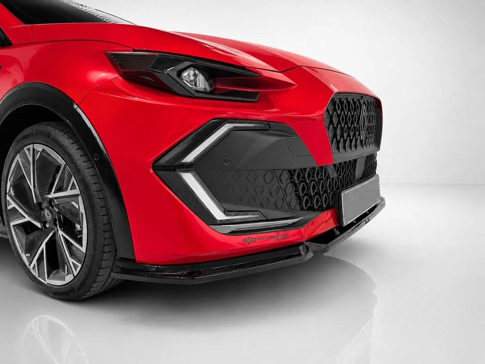 👉Splitter anteriore per Renault Clio MK6 (2025-) in ABS nero lucido👈