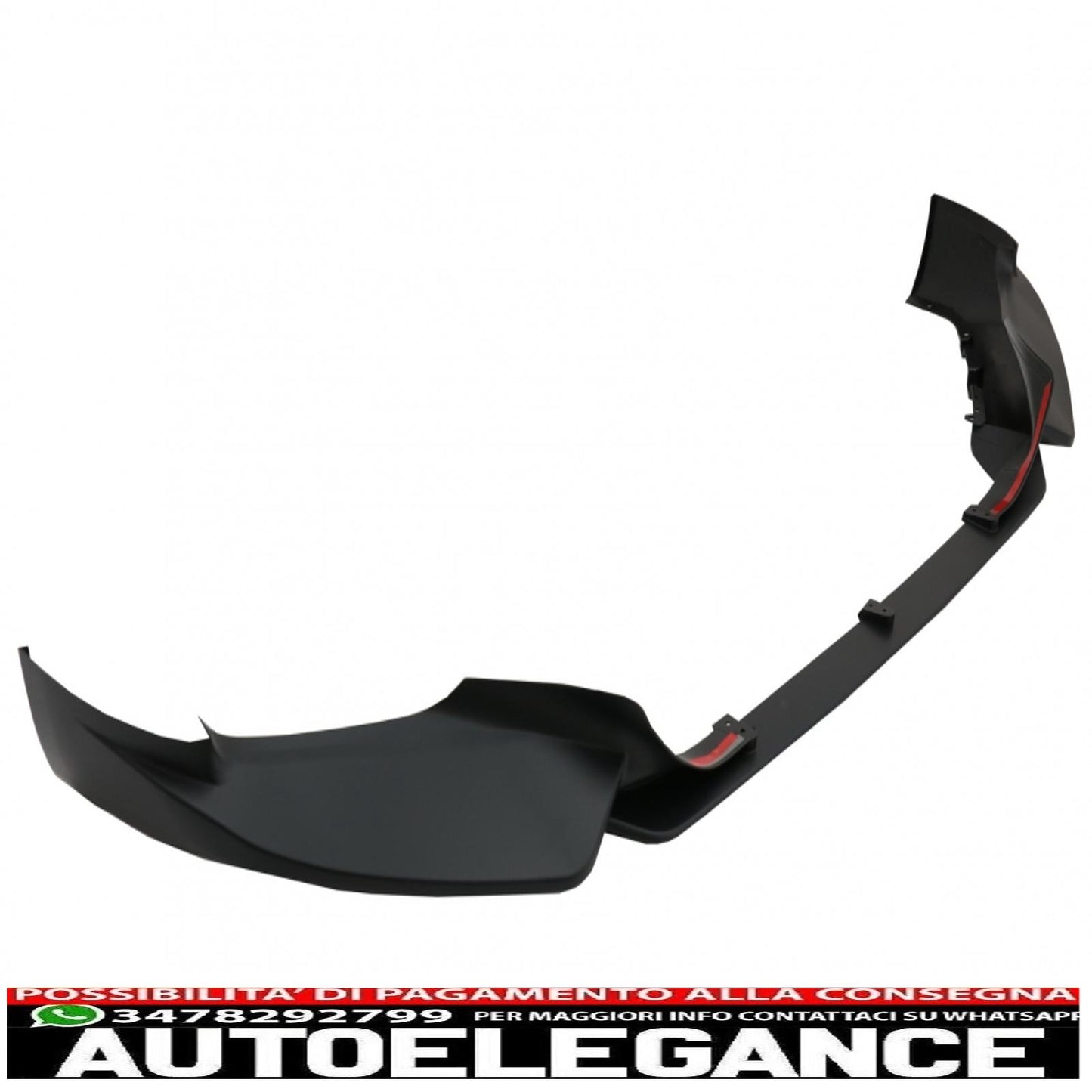 Front Bumper Spoiler Suitable for BMW 5 Series G30 G31 Sedan Touring (2017-up) M5 Design Black