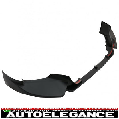 Front Bumper Spoiler Suitable for BMW 5 Series G30 G31 Sedan Touring (2017-up) M5 Design Black