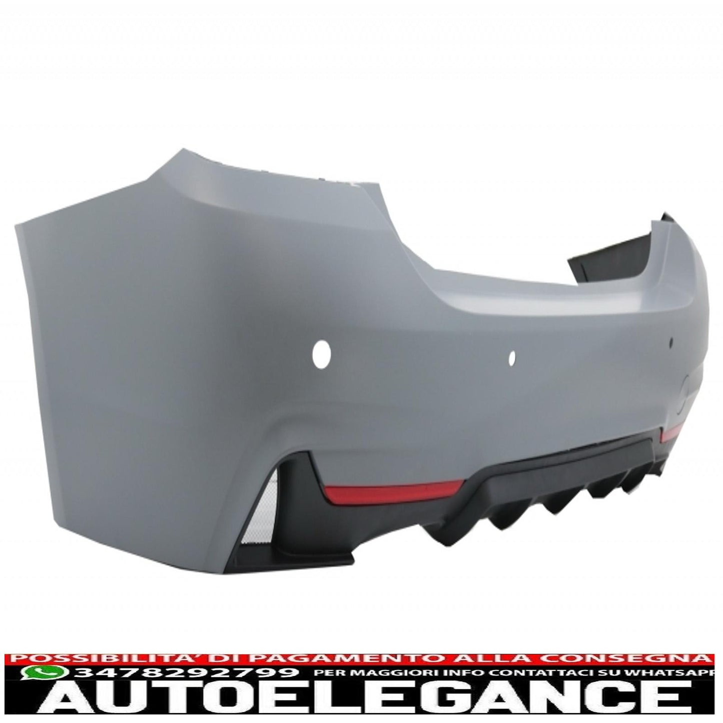 complete body kit suitable for bmw 4 series f32 f33 (2013-02.2017) m-performance design with black front fenders and bonnet 