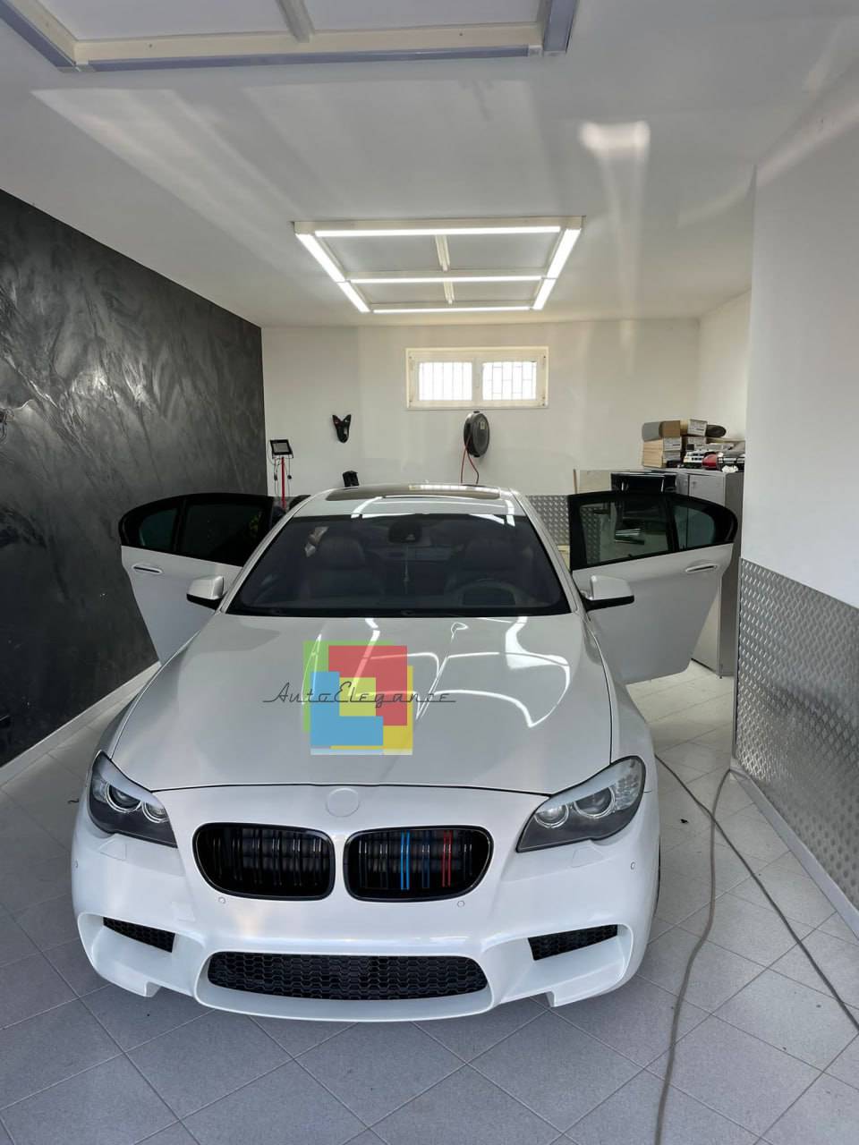 FRONT BUMPER SUITABLE FOR BMW 5 SERIES F10 F11 (2011-2017) M5 LOOK