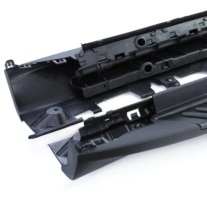 ALUMINUM RUNNING BOARDS SIDE PROTECTION EDITION BLACK SUITABLE FOR BMW X5 F15 13-18