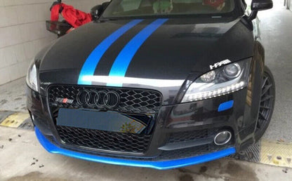 GLOSS BLACK FRONT GRILLE FOR AUDI TT 8J 2006-2014 RSTT 0051 CALANDRA