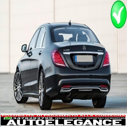 body kit suitable for mercedes s class w222 sport line package (2013-06.2017) design s63