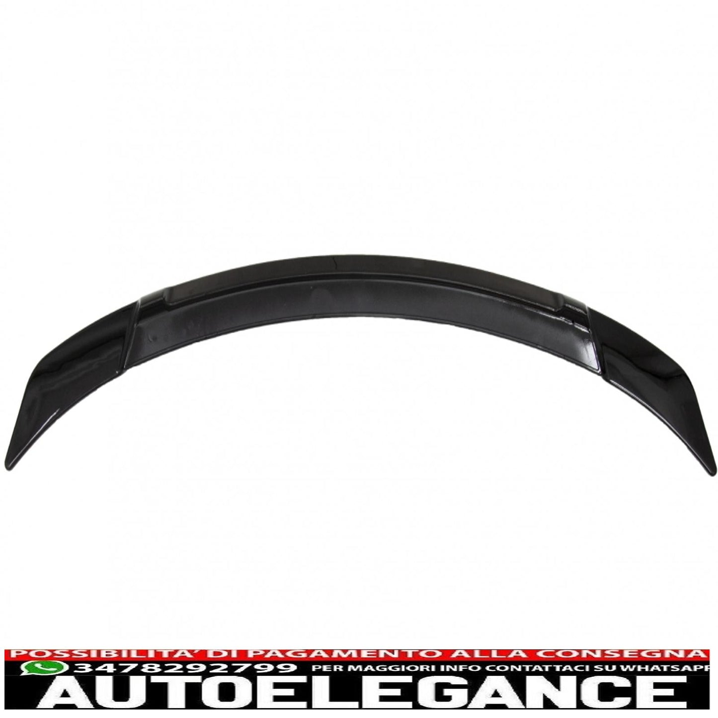 trunk spoiler suitable for mercedes e class w212 (2009-2016) gts design piano black