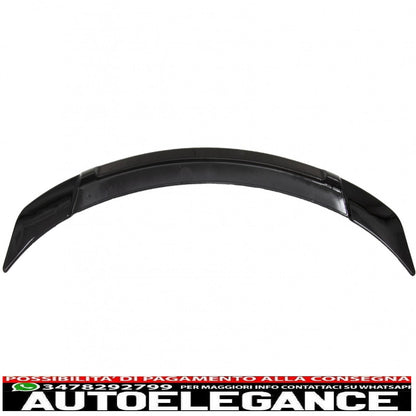 trunk spoiler suitable for mercedes e class w212 (2009-2016) gts design piano black
