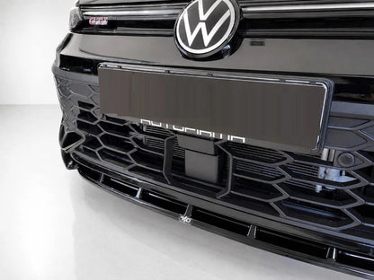 👉Splitter anteriore V.1 per VW Golf MK8 FL GTI/GTE/R-Line 24- ABS nero lucido👈