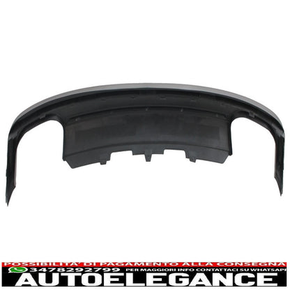 Paraurti posteriore mantovana diffusore terminali di scarico terminali di scarico adatti per audi a5 8t 2 porte coupé cabriolet (2012-2015) s5 design