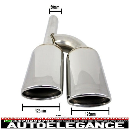 Consigli per silenziatore di scarico adatti per mercedes w204 w211 w203 r171 w219 w221 w463 c63 e63 s63 g63 design AUTOELEGANCERICAMBI