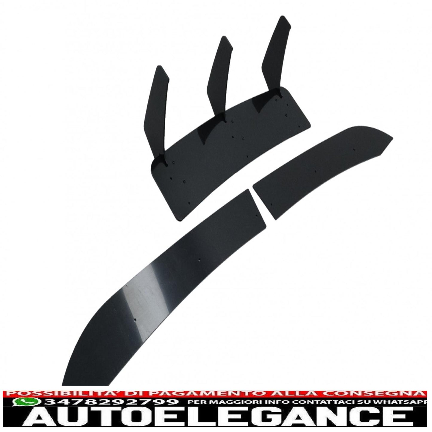 Diffusore di estensione del paraurti posteriore adatto per mercedes classe c w204 c204 limousine coupe (2012-2014) pianoforte nero