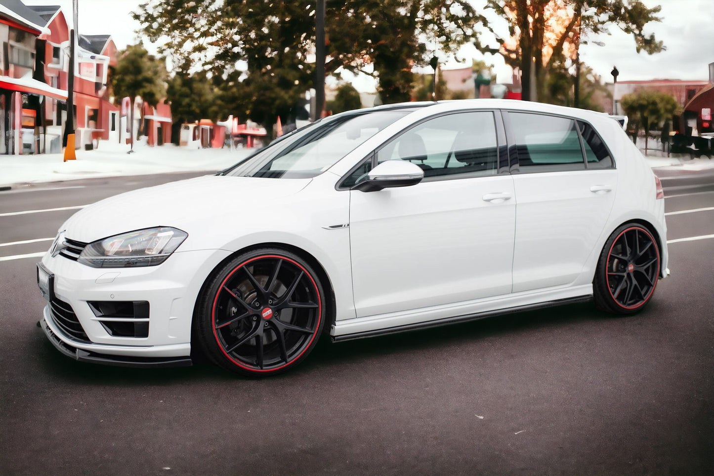 MINIGONNE LATERALI COMPATIBILI PER V.3 VOLKSWAGEN GOLF R MK7