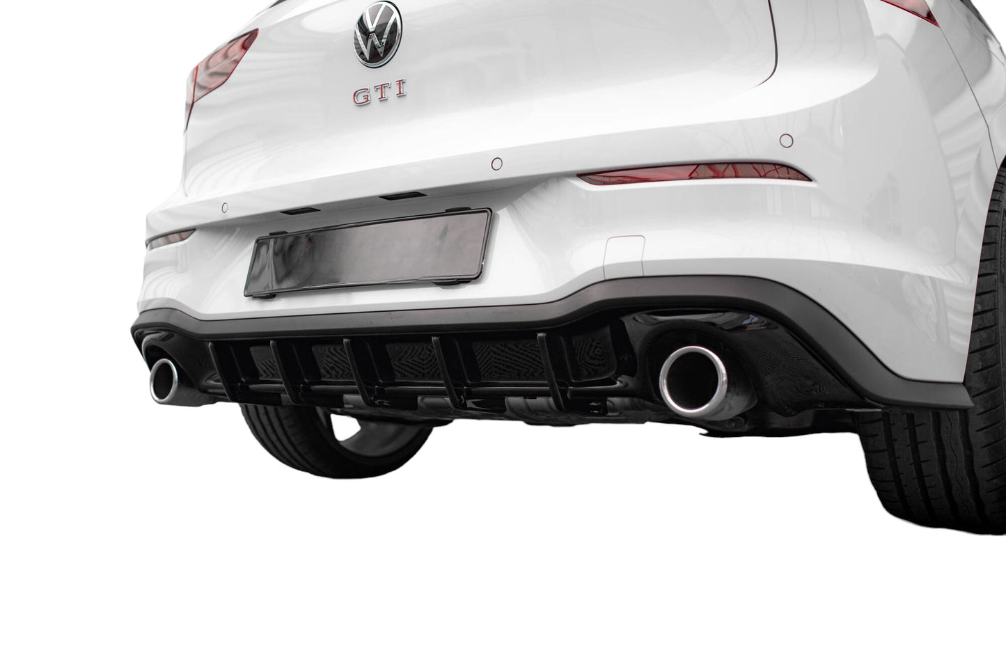 DIFFUSORE POSTERIORE ADATTO PER  V.3 VOLKSWAGEN GOLF GTI MK8