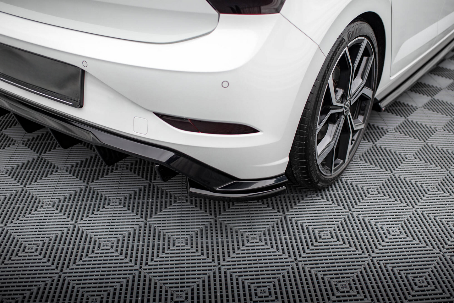 REAR SIDE SPLITTERS VOLKSWAGEN POLO GTI MK6 FACELIFT 