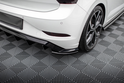REAR SIDE SPLITTERS VOLKSWAGEN POLO GTI MK6 FACELIFT 