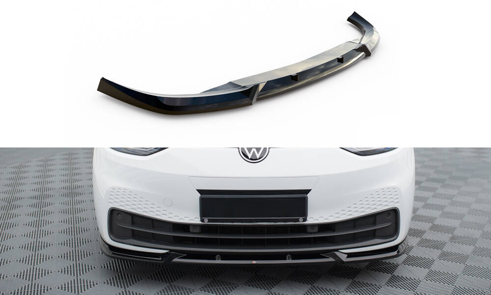 FRONT SPLITTER V.2 SUITABLE FOR VOLKSWAGEN ID.3 MK1 