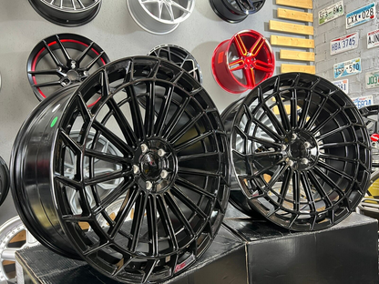 ADATTO per Mercedes Benz E Classe C 19 inch 5X112 8J + 9J AMG Maybach style Ruot