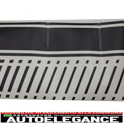 side decals matt black vinyl sticker suitable for vw polo golf 5 6 7 v vi vii (2003-up) 