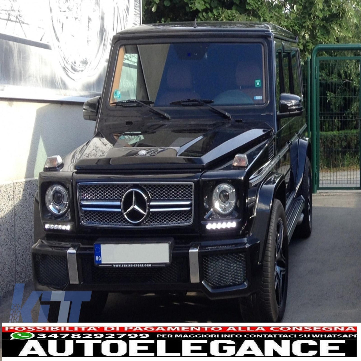 front grille suitable for mercedes g class w463 (1990-2014) new design g65 chrome edition