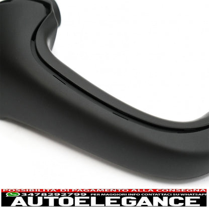 set of front interior door handles suitable for mercedes c class w203 s203 (2000-2007) black