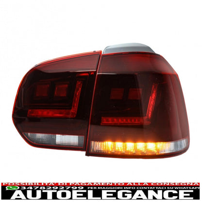 osram ledriving led rear light suitable for vw golf 6 vi (2008-2012) dynamic sequential turning light (left and right)