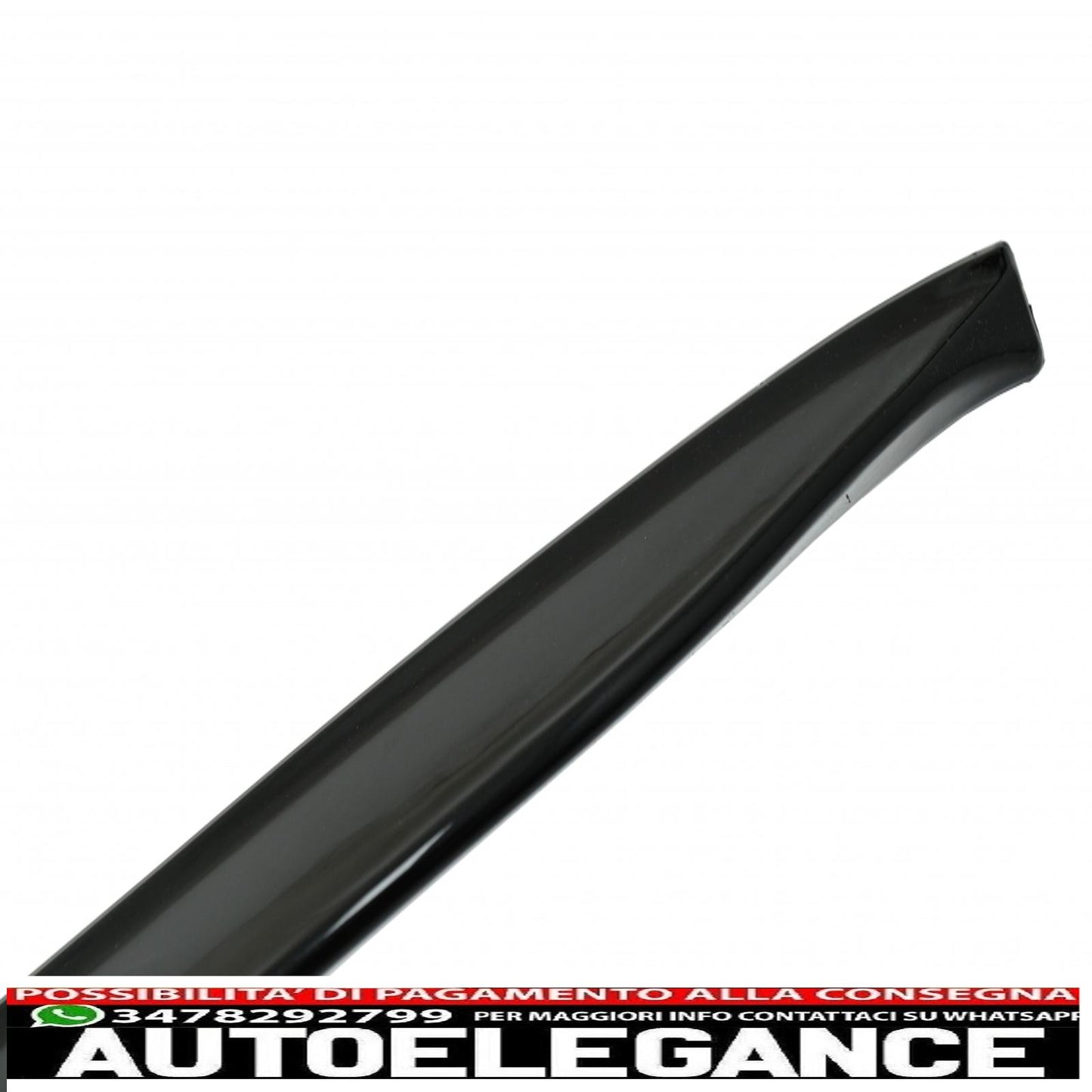 spoiler posteriore sul tetto adatto per mercedes glc x253 suv (2015-up) pianoforte nero