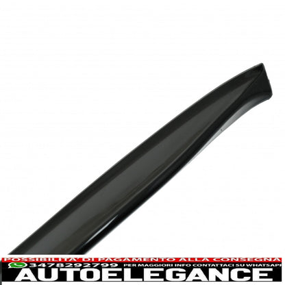 spoiler posteriore sul tetto adatto per mercedes glc x253 suv (2015-up) pianoforte nero