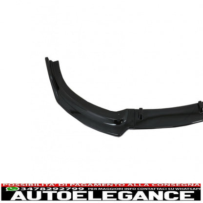 Front Bumper Spoiler Suitable for BMW 3 Series F30 Sedan F31 Touring (2011-2019) Standard Bumper Piano Black Edition